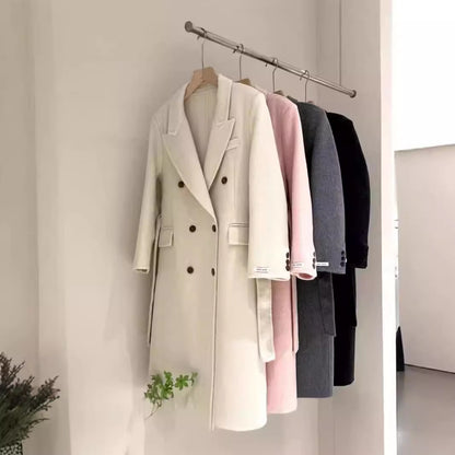 Women's Double-sided Wool Overcoat