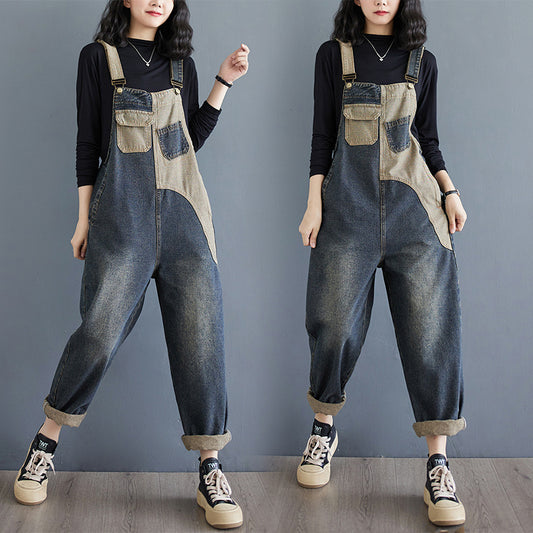 Cozy Chic Plus Size Denim Jumpsuit - GlamzLife