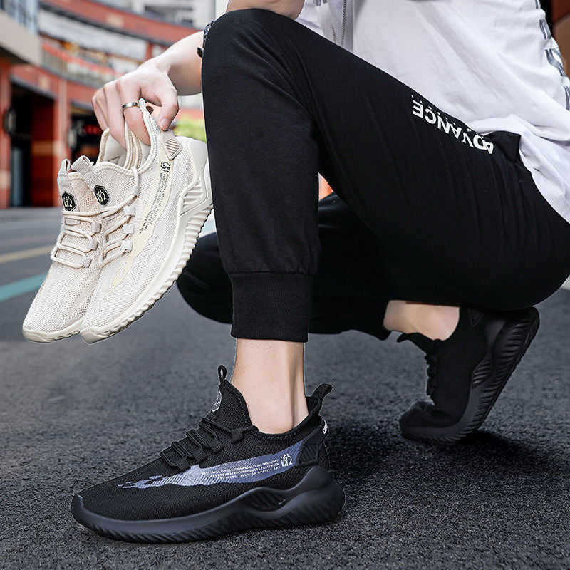 Lightweight Breathable Walking Men's Sneakers | GlamzLife
