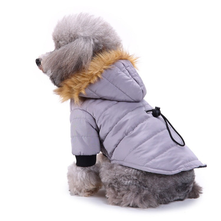 Winter puffer jackets for pets - GlamzLife