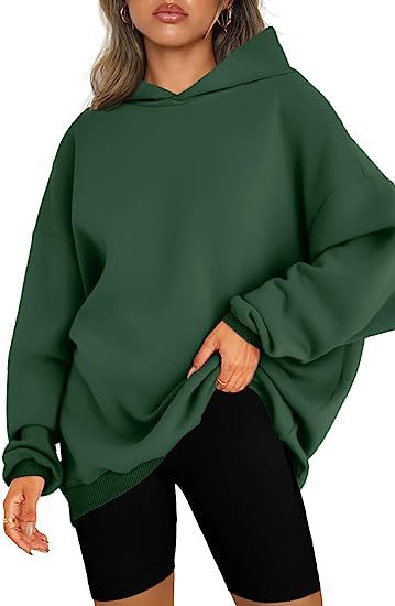 Women's Hooded Pullover Oversized Loose Sweater | GlamzLife