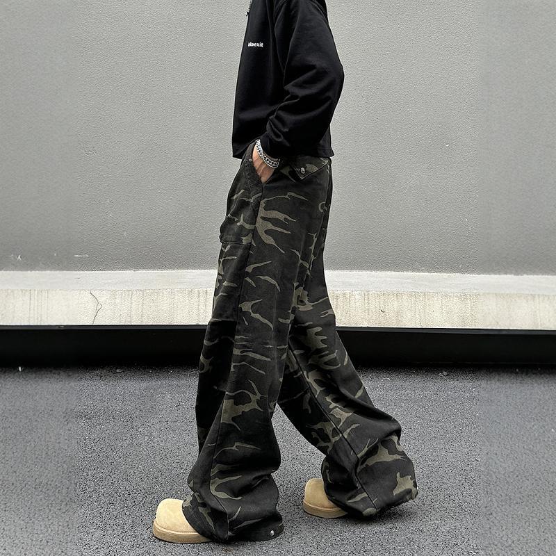 Camouflage Cargo Pants Men's And Women's Trousers - GlamzLife