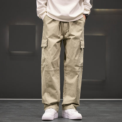 Autumn And Winter New Straight Loose Oversized Cargo Pants - GlamzLife