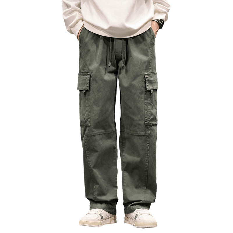 Autumn And Winter New Straight Loose Oversized Cargo Pants - GlamzLife