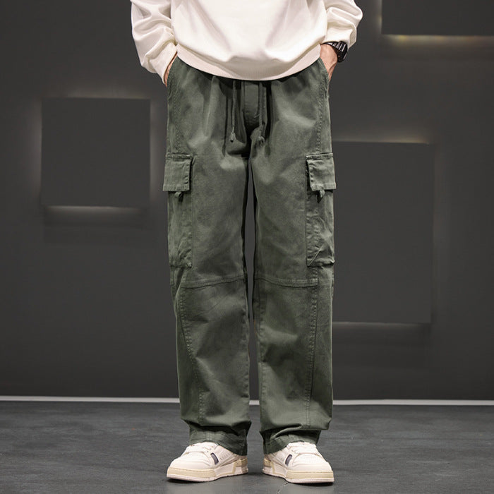 Autumn And Winter New Straight Loose Oversized Cargo Pants - GlamzLife