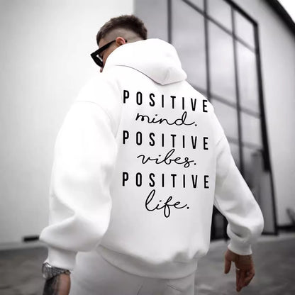 GlamzLife Fall Winter Fashion English Letter Print Hoodie