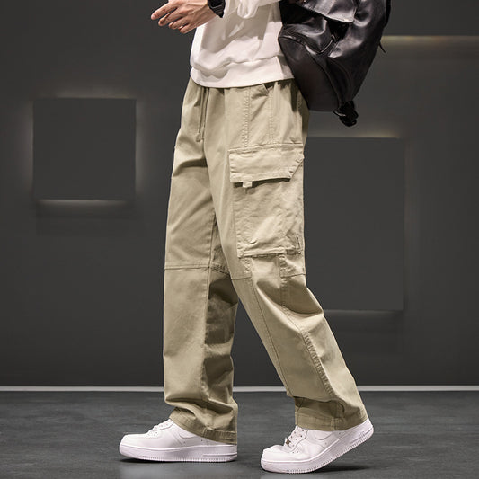 Autumn And Winter New Straight Loose Oversized Cargo Pants - GlamzLife