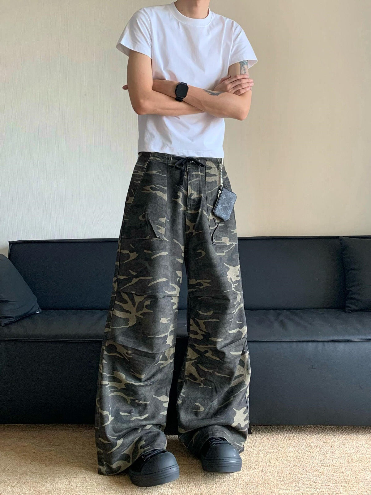 Camouflage Cargo Pants Men's And Women's Trousers - GlamzLife