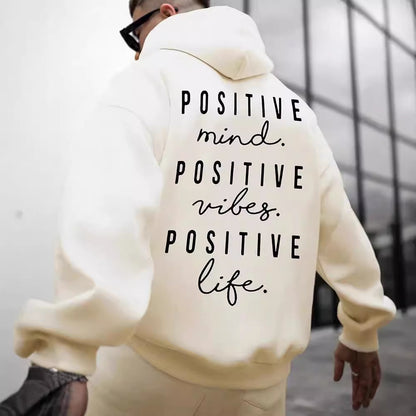 GlamzLife Fall Winter Fashion English Letter Print Hoodie