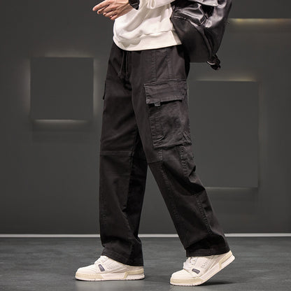 Autumn And Winter New Straight Loose Oversized Cargo Pants - GlamzLife