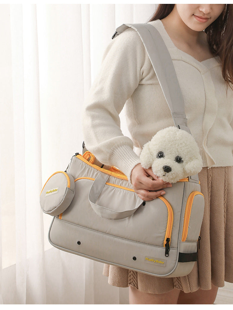 Warm Large Capacity Pet Crossbody Bag