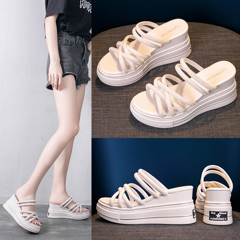 Women's Fashion High-Heel Platform Sandals - Trendy & Comfy | GlamzLife