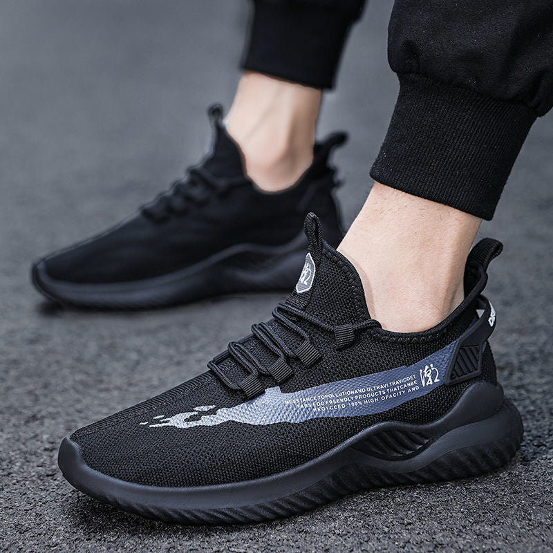 Lightweight Breathable Walking Men's Sneakers | GlamzLife