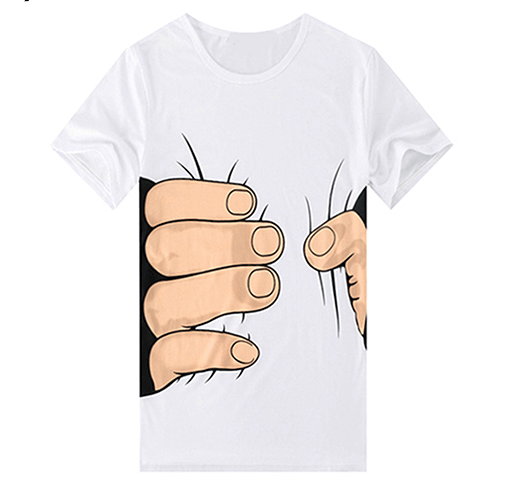 3D Printed Casual Short Sleeve T-shirt GlamzLife