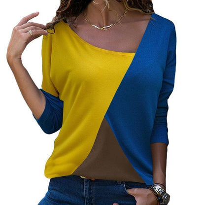 Autumn Casual Long Sleeve Women T-Shirts | GlamzLife