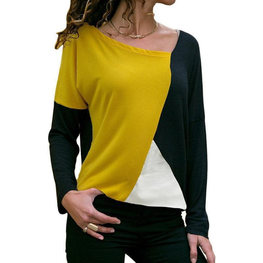 Autumn Casual Long Sleeve Women T-Shirts | GlamzLife