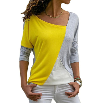 Autumn Casual Long Sleeve Women T-Shirts | GlamzLife