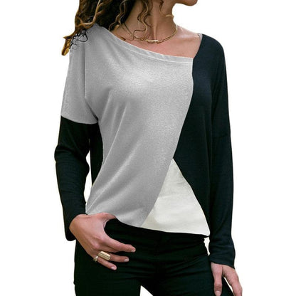 Autumn Casual Long Sleeve Women T-Shirts | GlamzLife