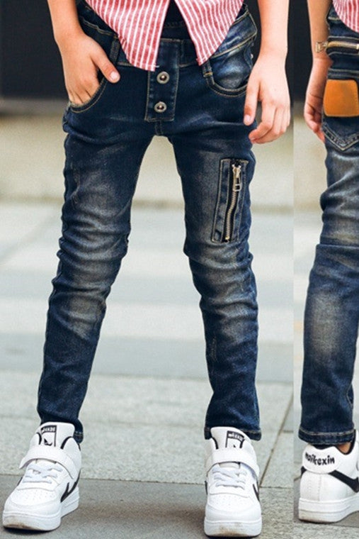 Boy's Stretchable Denim Pants | GlamzLife