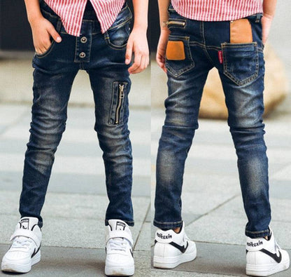 Boy's Stretchable Denim Pants | GlamzLife