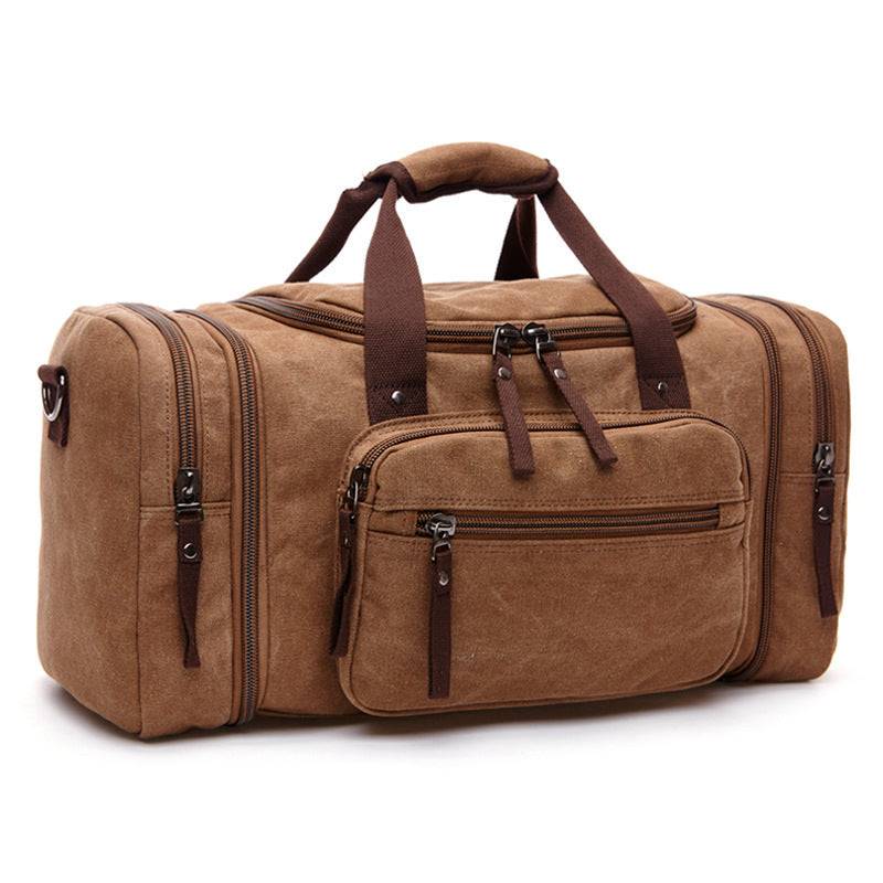 Canvas Duffule Travel Bag | GlamzLife