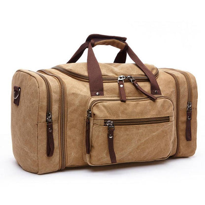 Canvas Duffule Travel Bag | GlamzLife