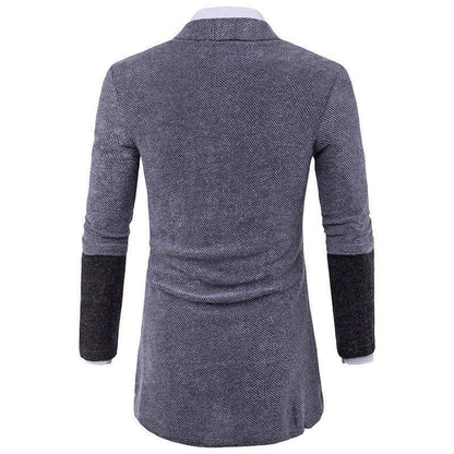 Cardigan Men's Casual Knit Wear Coat | GlamzLife