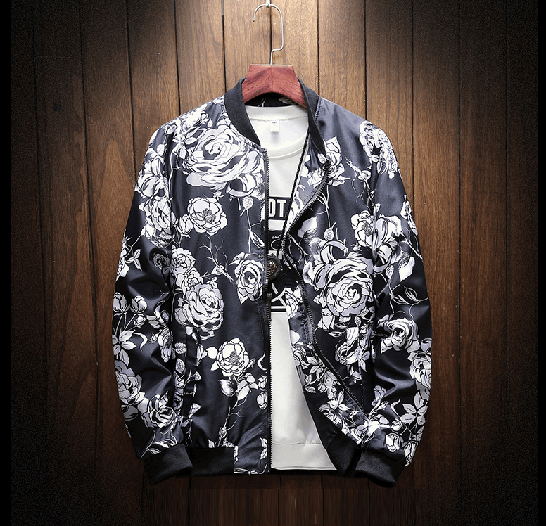 Casual Bomber Jacket for Men's | GlamzLife