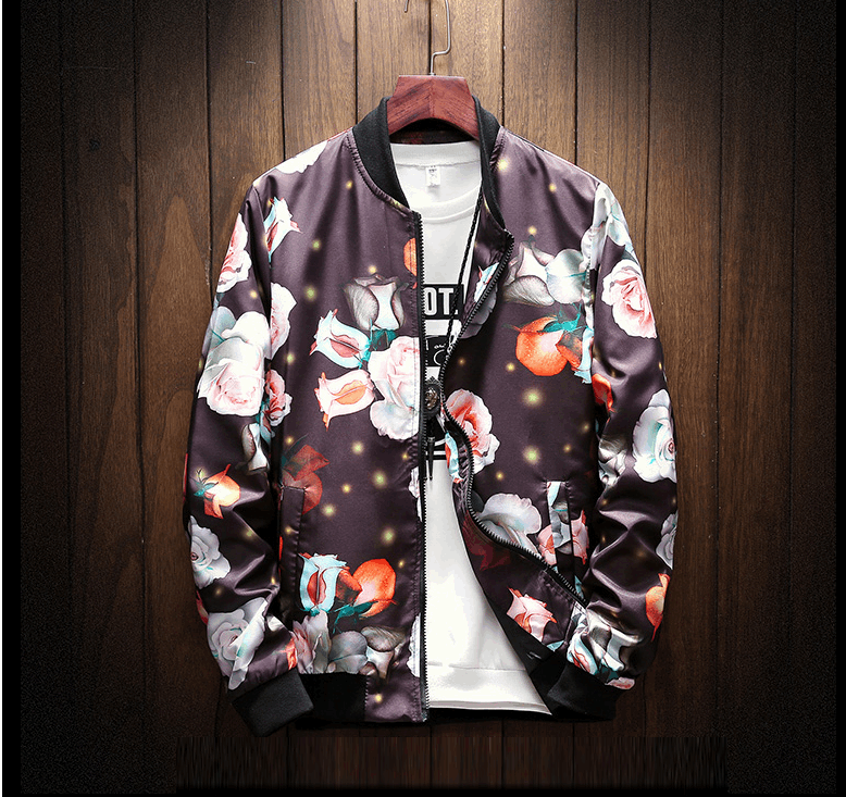 Casual Bomber Jacket for Men's | GlamzLife