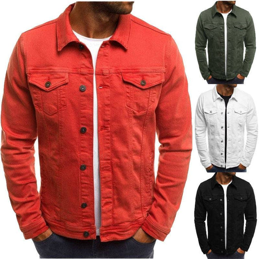 Casual Denim Shirt Style Men's Jacket | GlamzLife