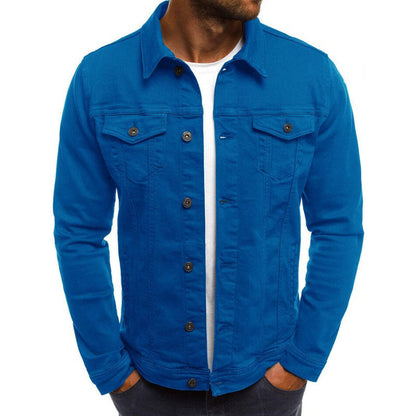 Casual Denim Shirt Style Men's Jacket | GlamzLife