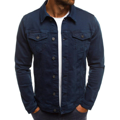 Casual Denim Shirt Style Men's Jacket | GlamzLife