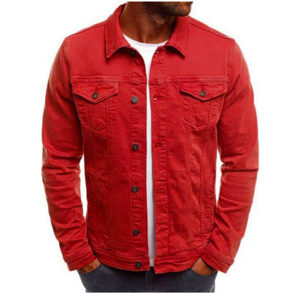 Casual Denim Shirt Style Men's Jacket | GlamzLife