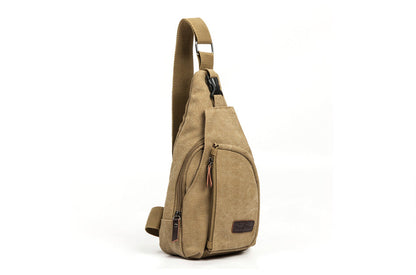 Casual Men's Canvas Crossbody Shoulder Bag | GlamzLife