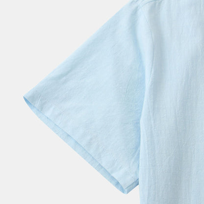 Casual Solid Color Short Sleeve T-Shirt GlamzLife