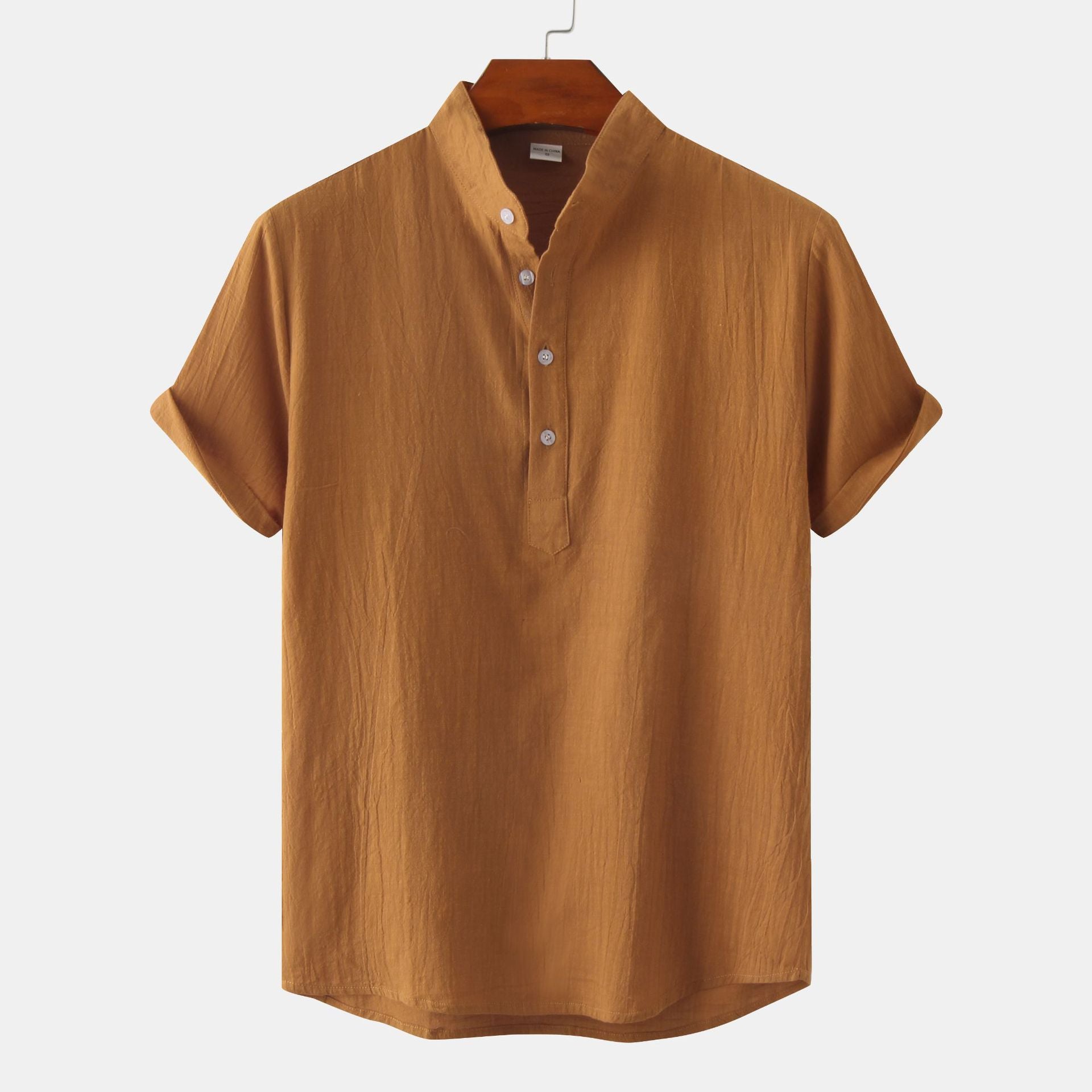 Casual Solid Color Short Sleeve T-Shirt GlamzLife