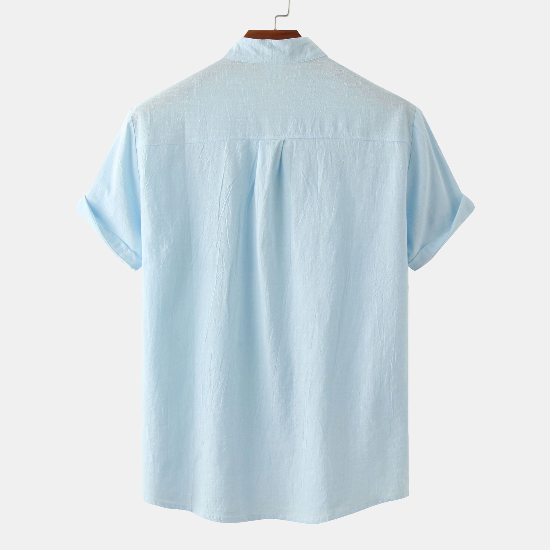 Casual Solid Color Short Sleeve T-Shirt | GlamzLife