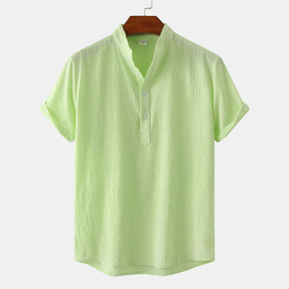 Casual Solid Color Short Sleeve T-Shirt GlamzLife