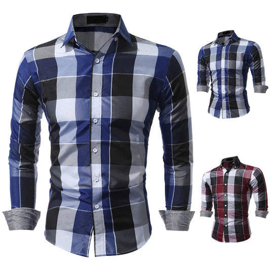 Classic Checkred Shirt For Men's | GlamzLife