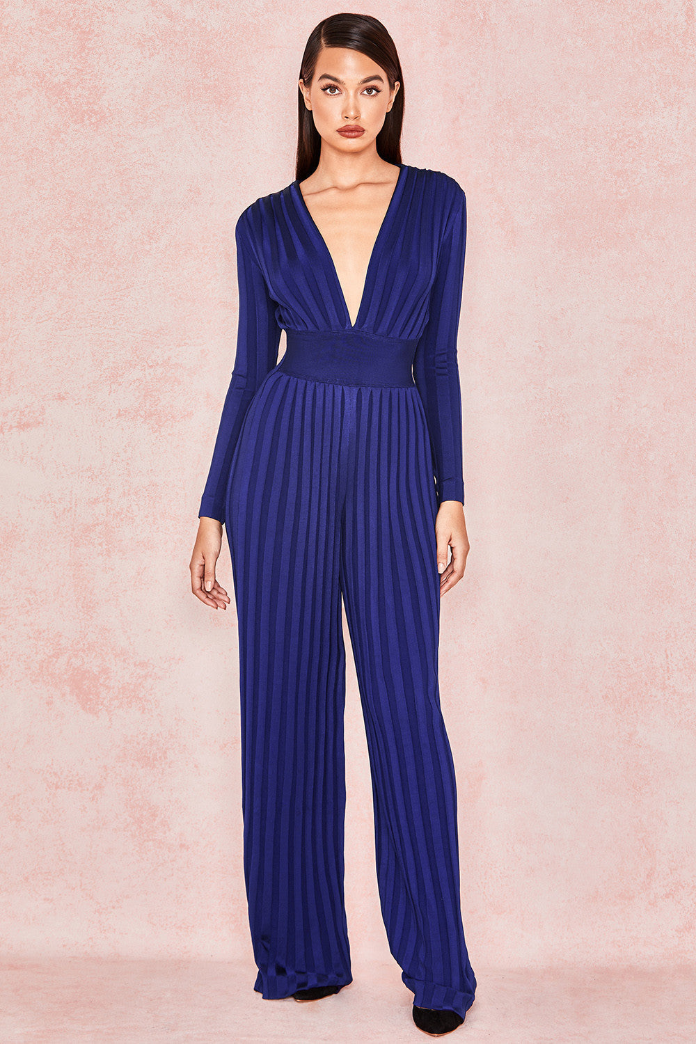 Classy Solid Color Jumpsuit GlamzLife