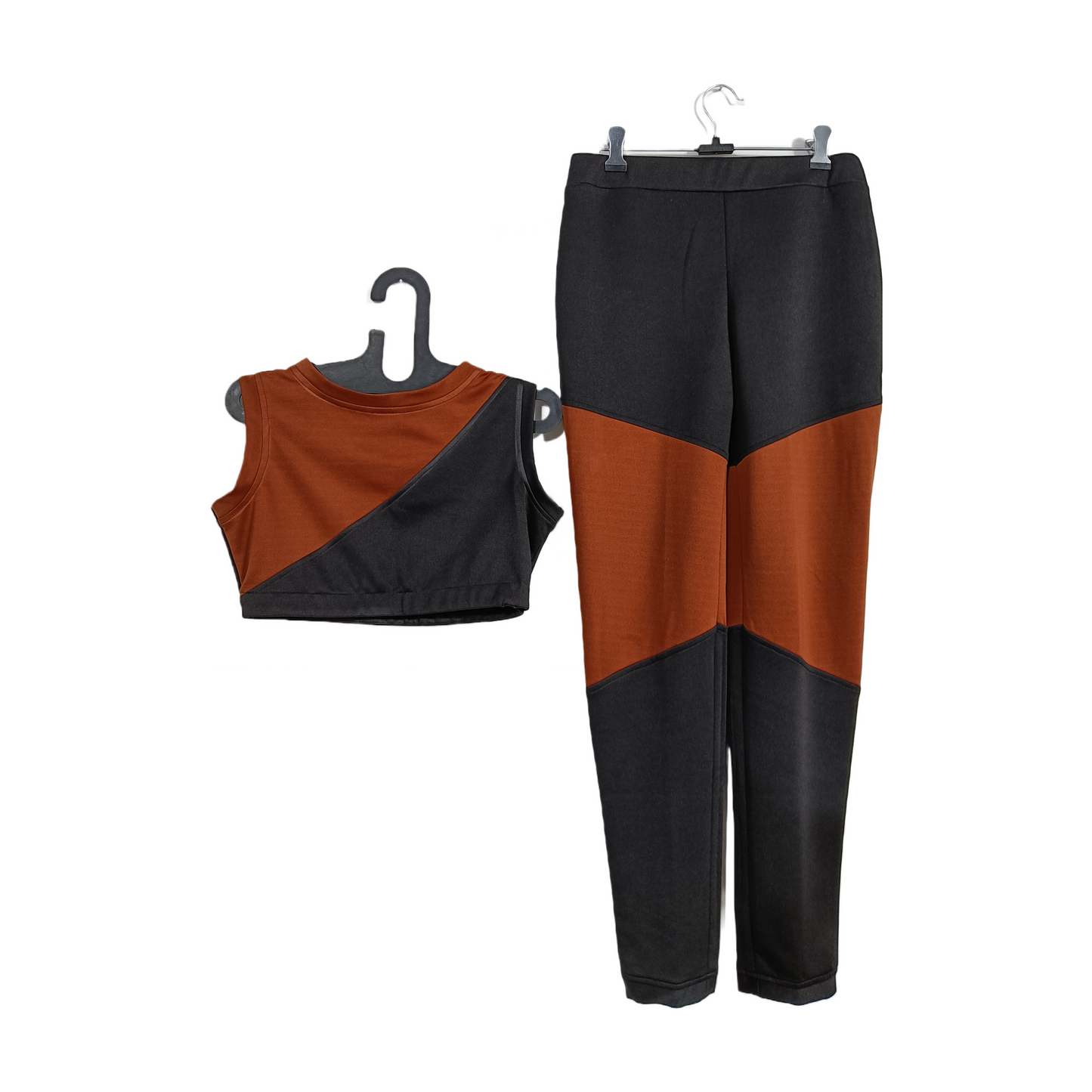 Color Block Body Fit Gym Suit | GlamzLife