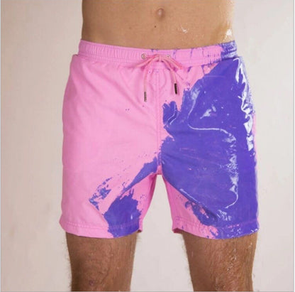 Color Changing Beach Wear Shorts For Men's GlamzLife