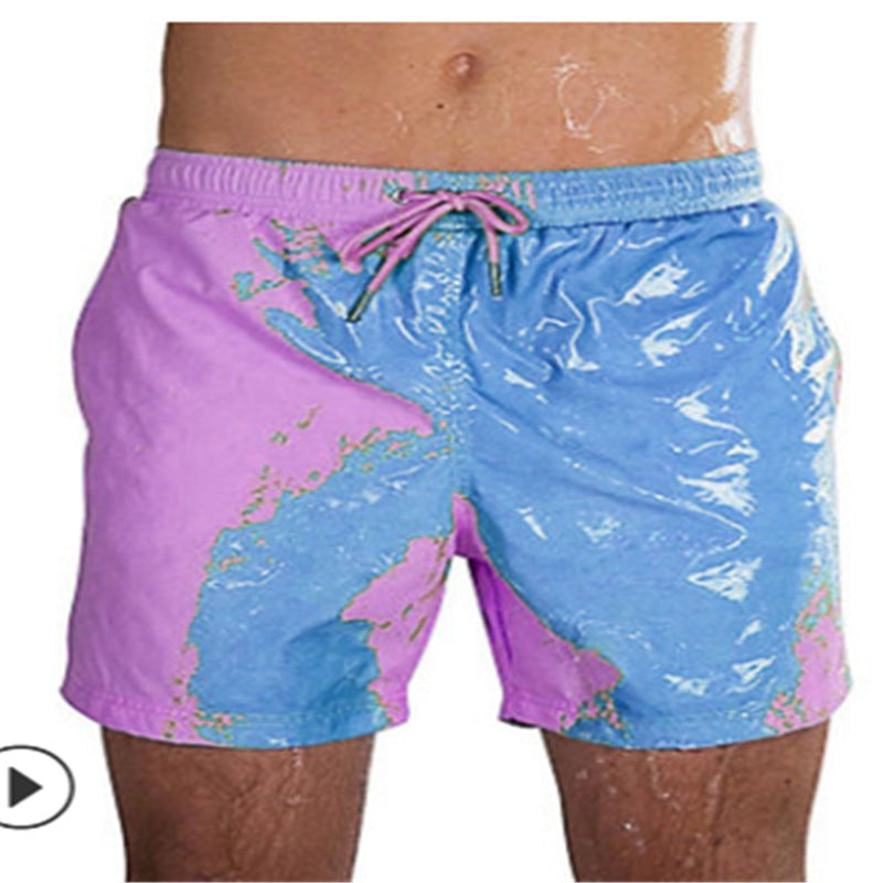 Color Changing Beach Wear Shorts For Men's GlamzLife