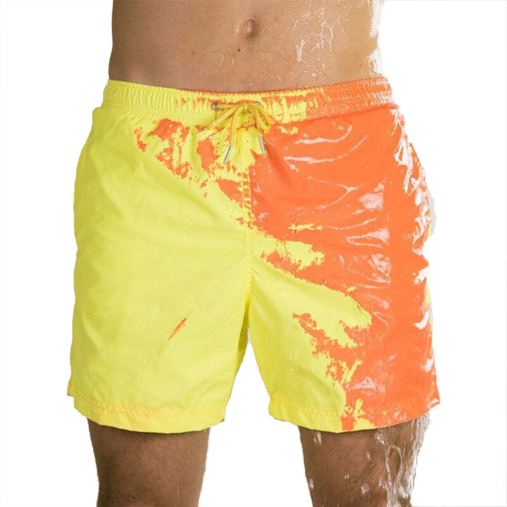Color Changing Beach Wear Shorts For Men's GlamzLife