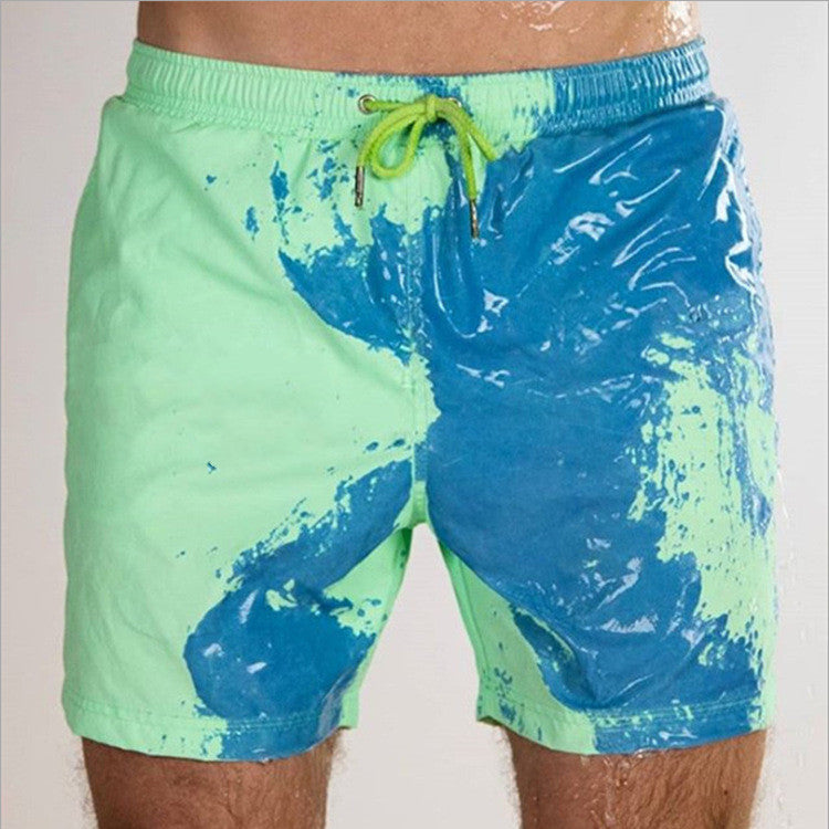 Color Changing Beach Wear Shorts For Men's GlamzLife