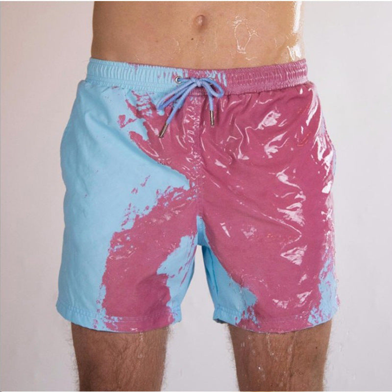 Color Changing Beach Wear Shorts For Men's GlamzLife