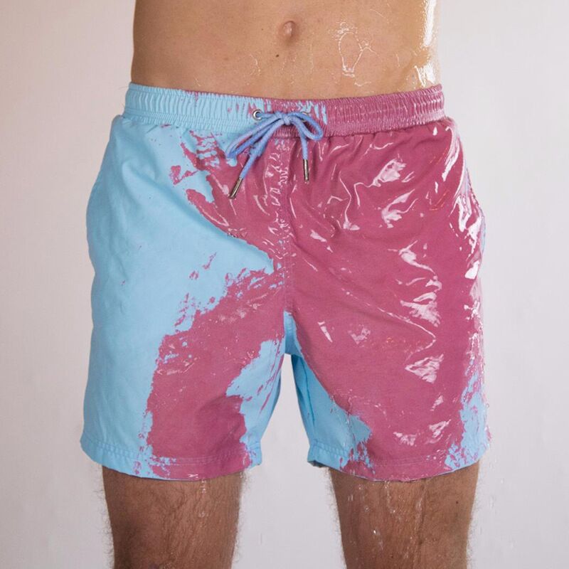 Color Changing Beach Wear Shorts For Men's GlamzLife