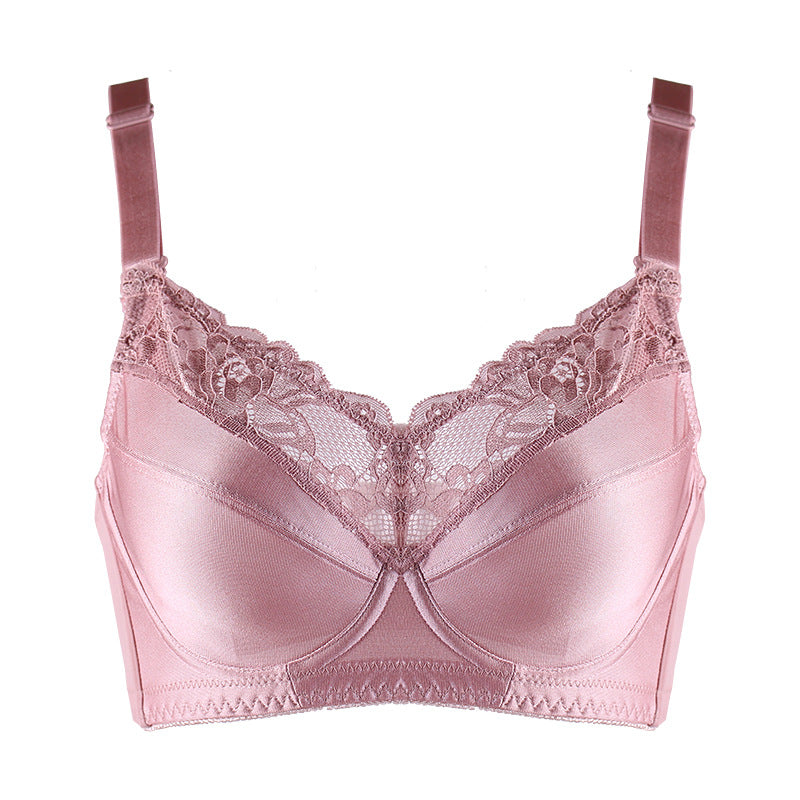 Comfortable Ultra Thin Designer Bra | Pink | GlamzLife