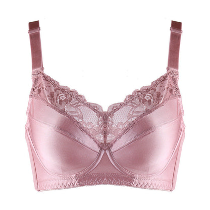 Comfortable Ultra Thin Designer Bra | Pink | GlamzLife