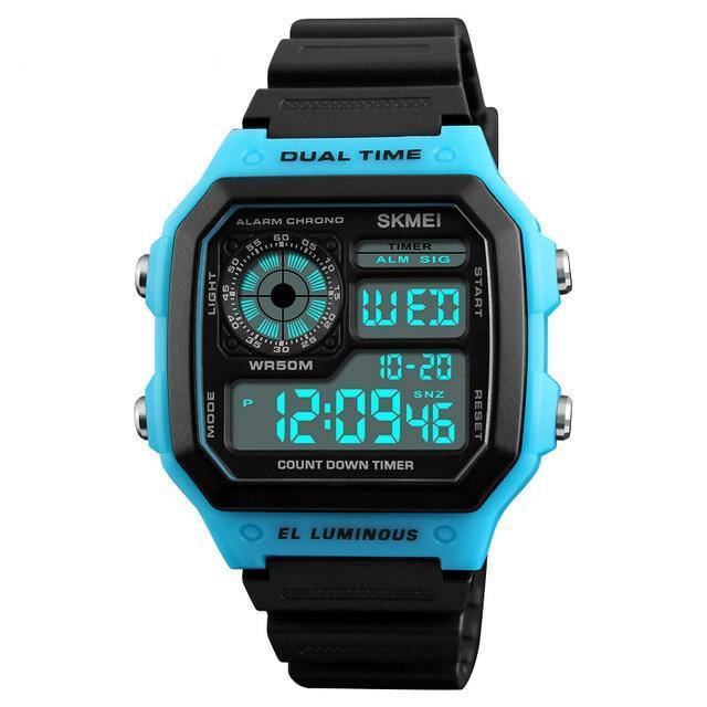 Creative Digital Sports Waterproof Luminous Watch | GlamzLife